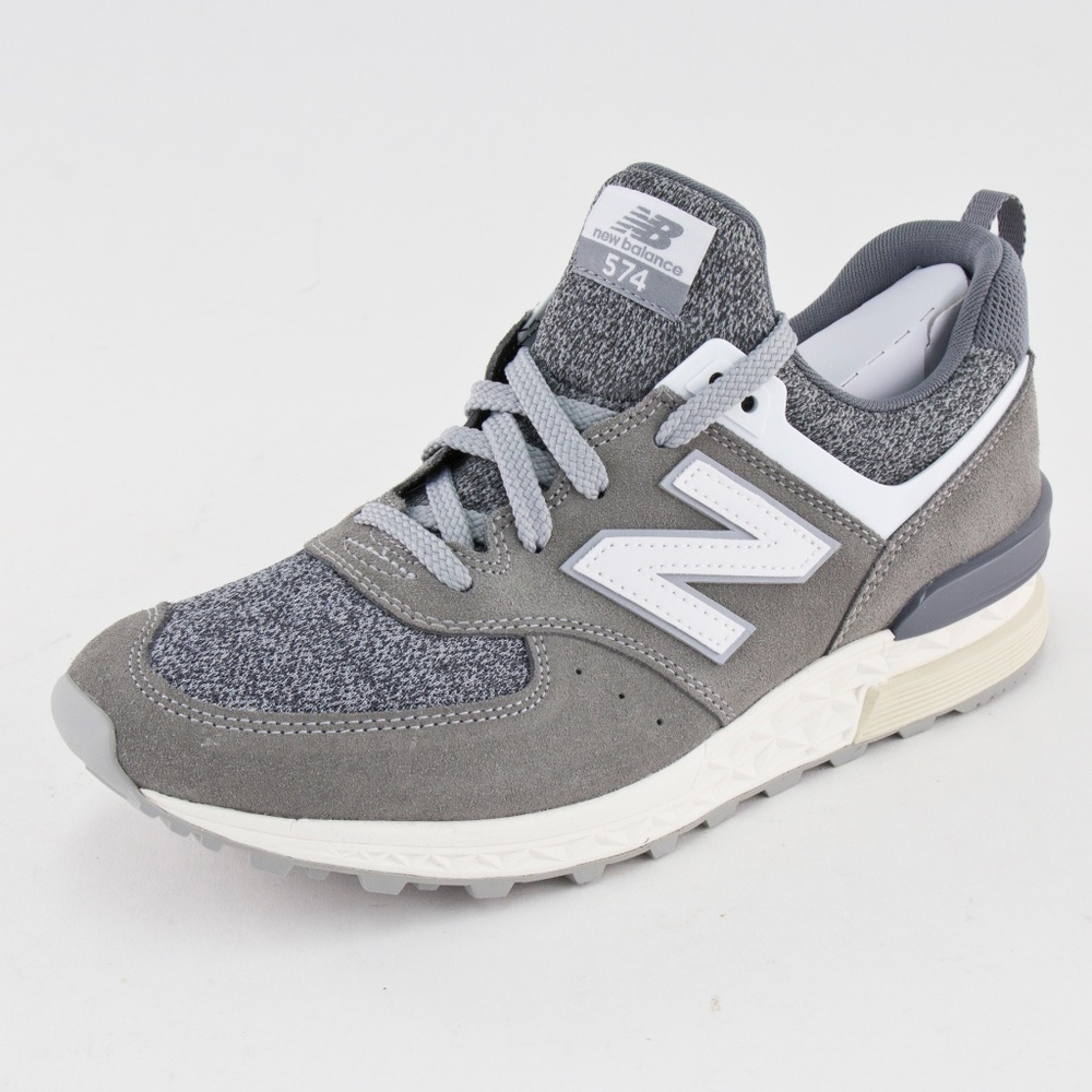 New Balance 574 Suede Sneakers MS574BG